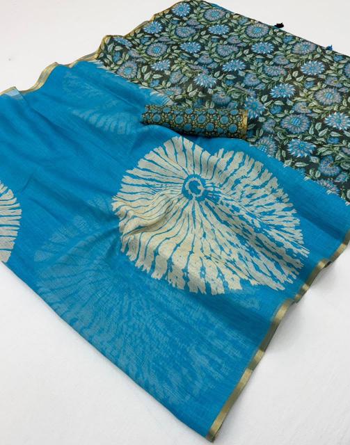 Svara lisha linen-3 famous saree market in surat